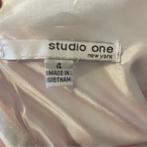 NWT Pink Floral Fit and Flare Cocktail Dress from Studio One - Picture 5 of 6